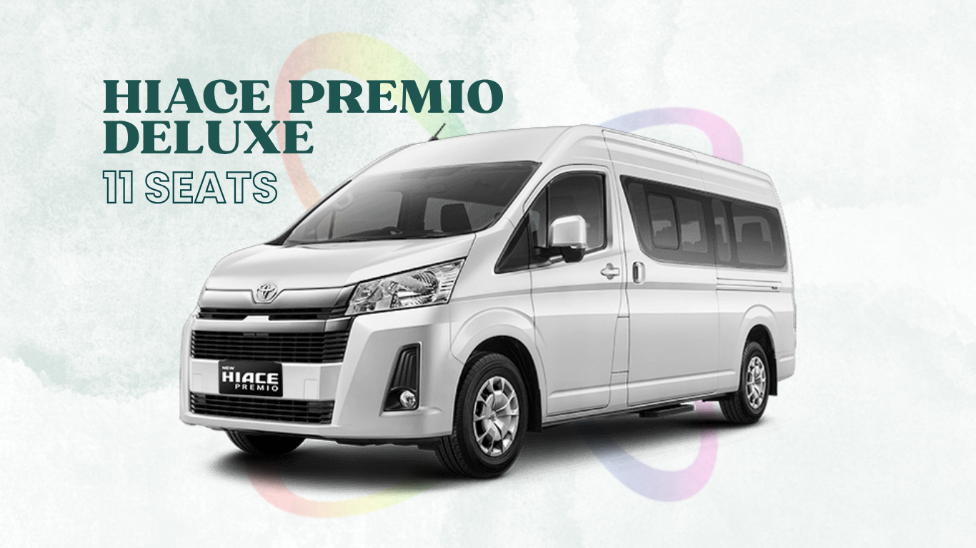 Sewa Hiace Premio Deluxe (11 Seats)